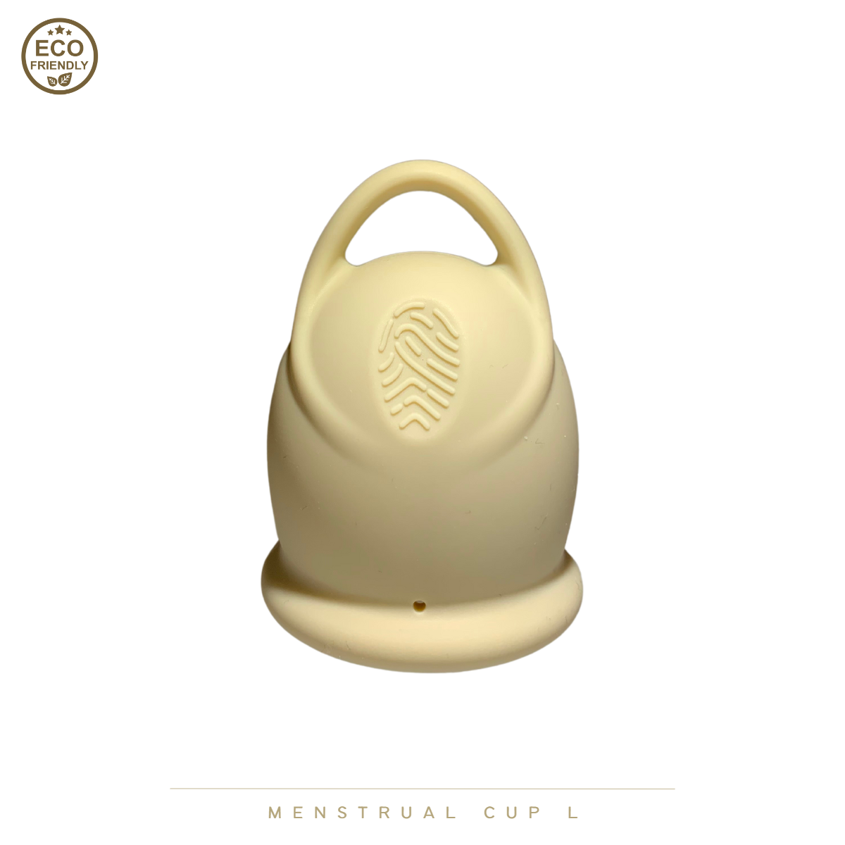 green-goose Menstruatie Cup L | 2 Stuks | Creme