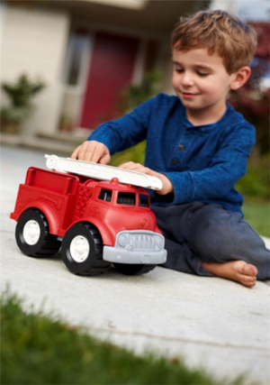 Green Toys - Speelgoedauto - Brandweerauto - www.eco-waar.nl