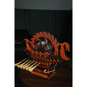Robotime, DIY Houten Puzzel Dragon Viking Ship, Mechanical Model, LK802, 36,7x46x46.5cm