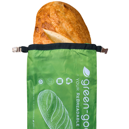 green-goose Herbruikbare rPet Broodjeszak L - 40x25cm