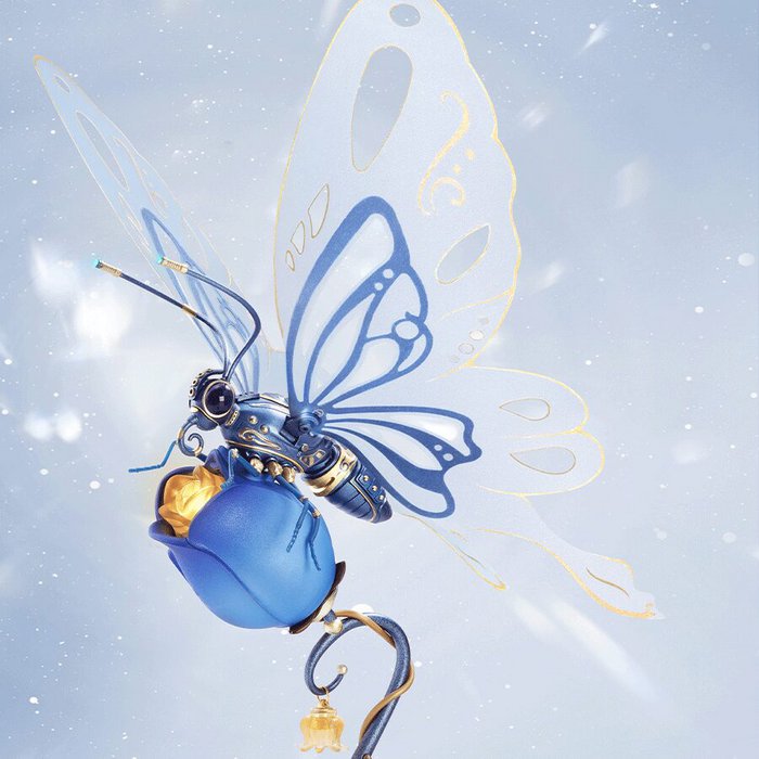 Robotime, Laat ze hun Ipad vergeten met dit 3D DIY Kunststof Bouwpakket Vlinder