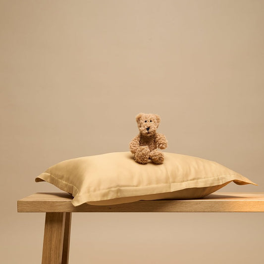 Kids - TENCEL™ Twill Kussensloop Okergeel