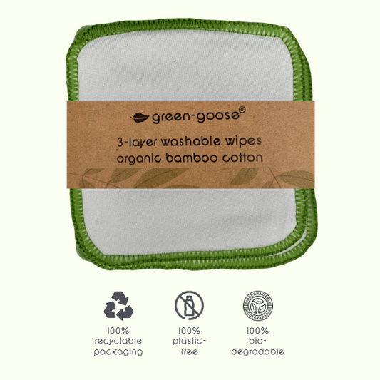 green-goose Herbruikbare Wattenschijfjes - 15 Stuks - Mix