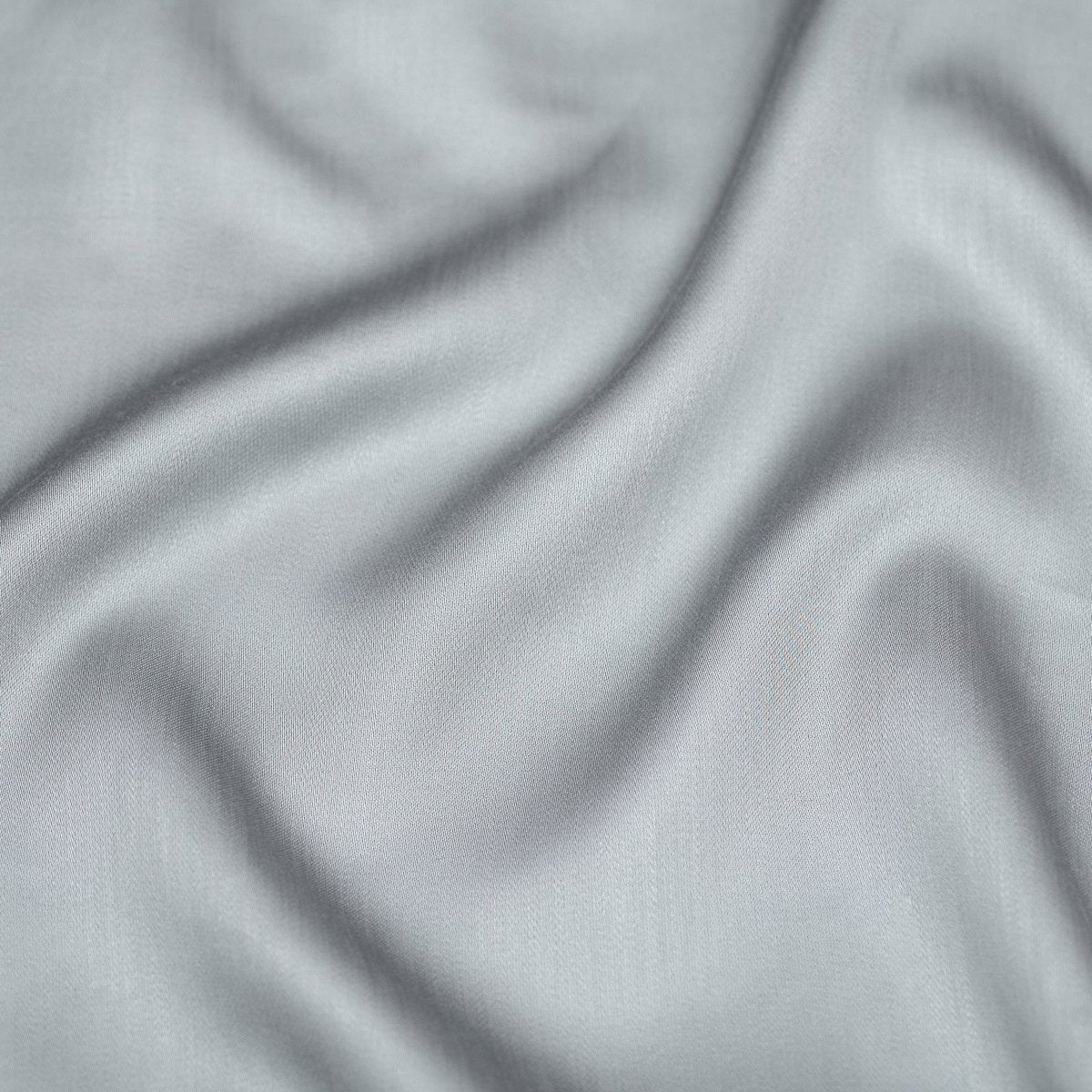 TENCEL™ - Sateen Hoeslaken Grijs Blauw