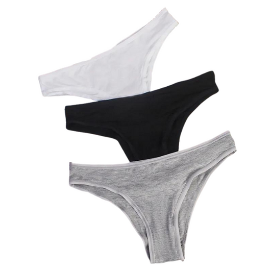 green-goose Bamboe Dames Slips - 4 Stuks - Wit - 95% Bamboe