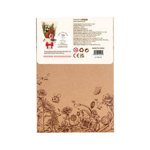 Robotime, DIY Houten Bloem, Red Carnation/Rode Anjer, TW052, 12x8x22cm