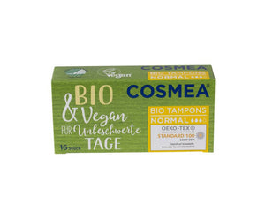 Cosmea - Bio Tampons - Mini, Normal of Super - 16 stuks