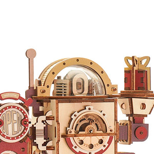 3D Houten Puzzel Knikkerbaan Marble Run Chocolate Factory, Robotime
