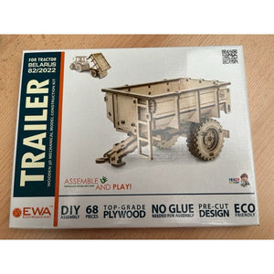 Eco Wood Art (EWA) 3D Mechanische Puzzel, Trailer voor Belarus-82