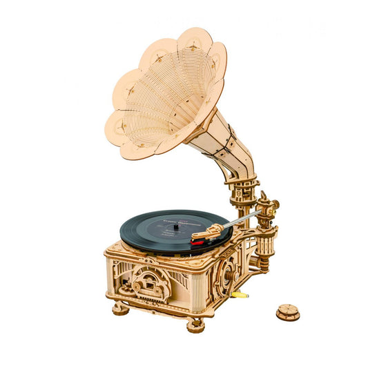 Houten Puzzel 3D Classical Gramophone, Robotime