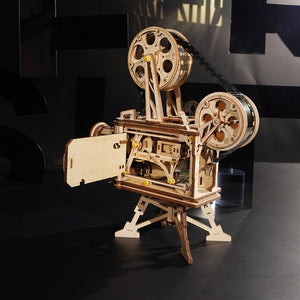 Robotime, Houten Puzzel 3D Vitascope/Movieprojector