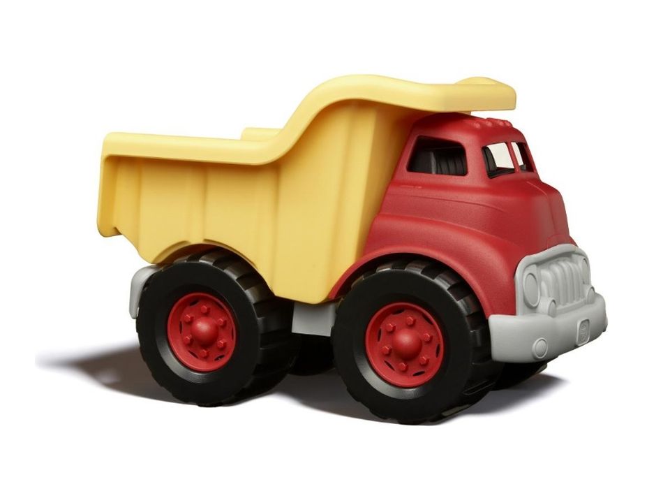 Green Toys - Kiepwagen - Gerycled - Rood of Blauw - www.eco-waar.nl