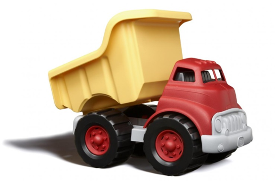 Green Toys - Kiepwagen - Gerycled - Rood of Blauw - www.eco-waar.nl