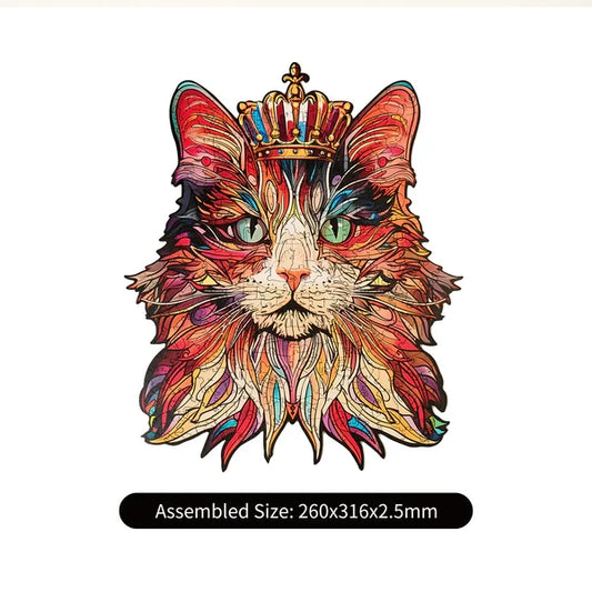 Robotime, Houten Legpuzzel Cat King
