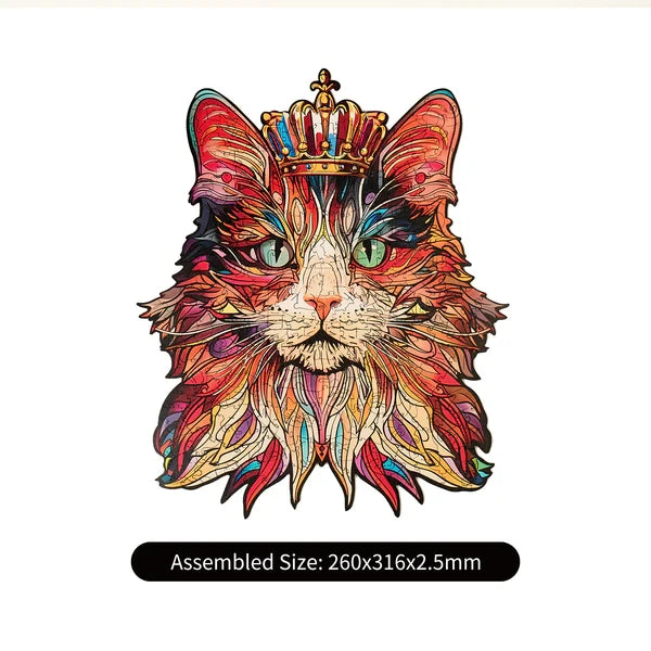 Robotime, Houten Legpuzzel Cat King