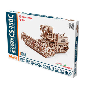 Eco Wood Art (EWA) 3D Houten Puzzel Mower CS-150C