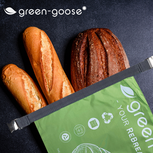 green-goose Herbruikbare rPet Broodzak XL - 42x28cm