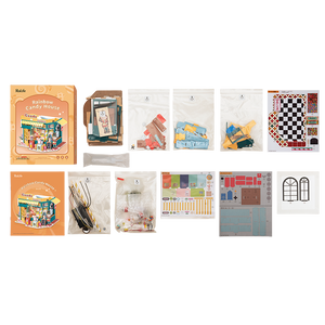 Robotime, DIY Huisje Rainbow Candy House