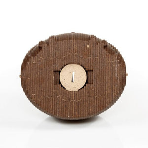 Eco Wood Art (EWA) 3D Houten Bouwset Spaarpot Uil/Owl, 3809, 15x9,1x15,7cm
