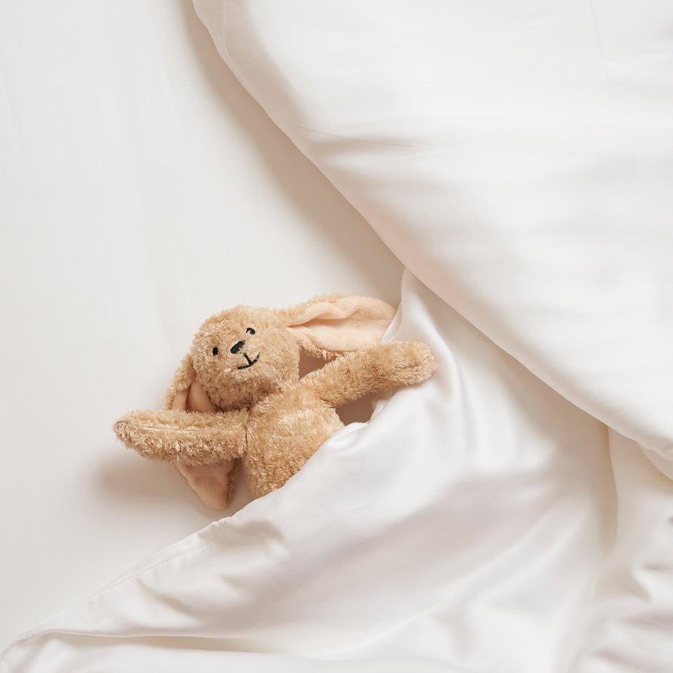 Kids - TENCEL™ Sateen Dekbedovertrek Wit