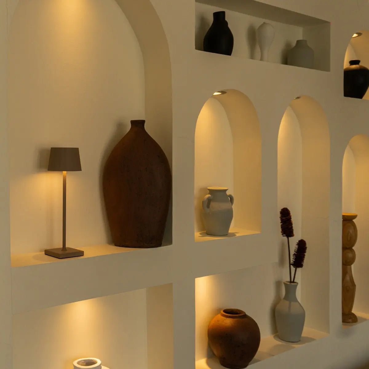 Tavellio - William Koala Bruin Oplaadbare Tafellamp | Dimbaar, USB-C en batterijduur van 120 uur