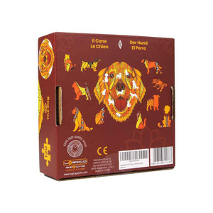 Logica Giochi Mandala Houten Legpuzzel Hond/ Dog, 24,7x28,5cm