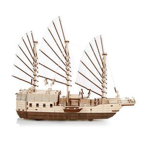 Eco Wood Art (EWA) 3D Houten Puzzel Djong