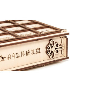 Eco Wood Art (EWA) 2 in 1 Bordspel, Senet en Ur