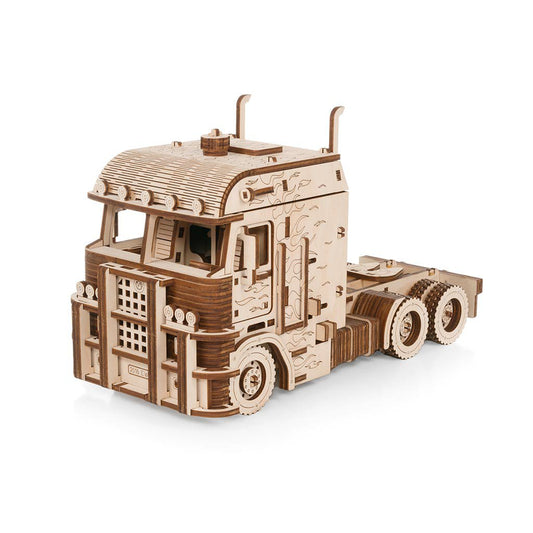 Eco Wood Art, (EWA) 3D Houten Puzzel Truck Road King