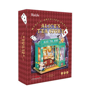 Robotime, DIY Huisje Alice's Tea Store met LED verlichting