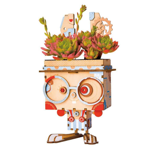 Robotime, DIY Flowerpot Konijn/ Bunny