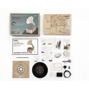 Houten Puzzel 3D Classical Gramophone, Robotime