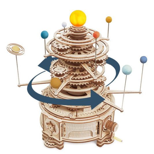 Robotime, Houten Puzzel 3D Solar System Planetary Orbits