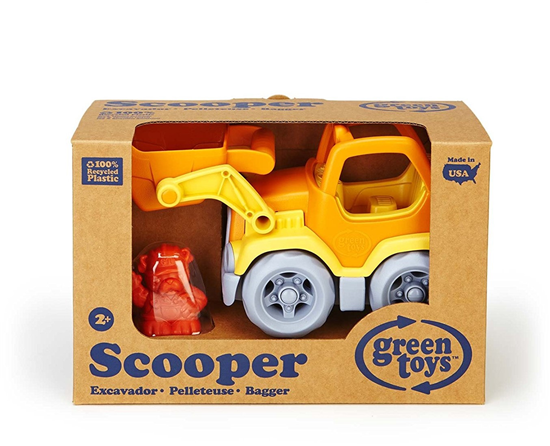 Green Toys - Scooper - Shovel truck - Recycled - www.eco-waar.nl