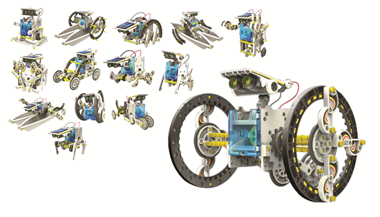 POWERplus “Rabbit” – 14-in-1 Solar Robot Set