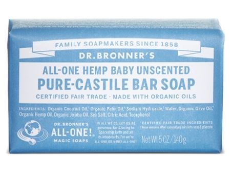 Dr. Bronner - Block - Magic Soap - www.eco-waar.nl