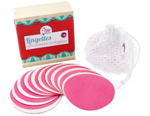 Lamazuna - Make-up verwijder pads - wasbaar in mooie box - www.eco-waar.nl