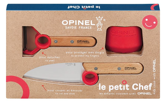 Opinel - Kookset Le petit chef - Set 3-delig - www.eco-waar.nl