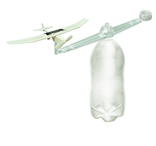 4M KidzLabs - Bouwpakket - Solar Plane Mobile - www.eco-waar.nl